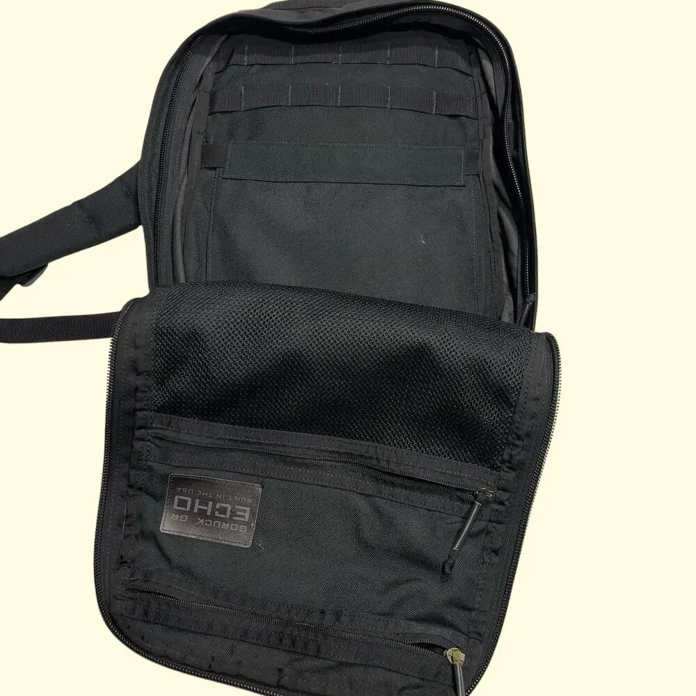 GORUCK Echo 16L Backpack Black 1000D Cordura Tactical Laptop EDC Made in USA